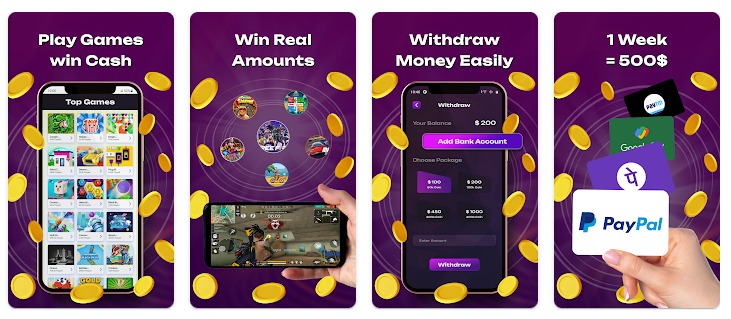 CashEarn: jogos super divertidos para ganhar dinheiro todos os dias