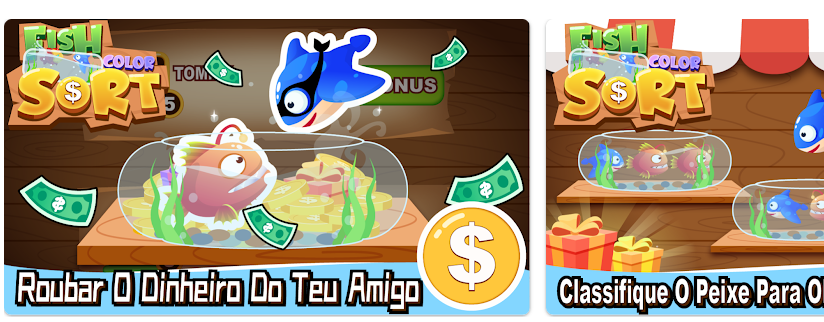 Fish Sort: pesque os peixes e ganhe dinheiro na hora