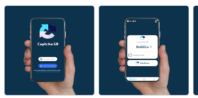 Captcha GO: resolva o captcha e saque dinheiro no PIX