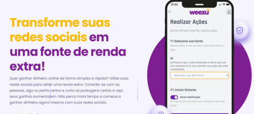 Weezu: Transforme suas Redes Sociais em uma Fonte de Renda Extra