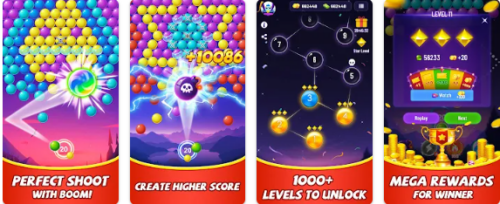 Bubble Shooter Paradise: Uma Aventura Espacial Viciante