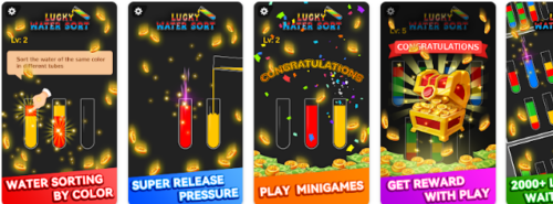 Lucky Water Sort: Um Jogo Divertido e Desafiador