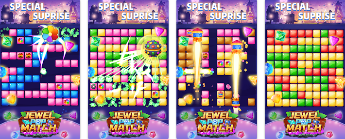 Jewel Pop Match: Uma Aventura Brilhante no Mundo dos Quebra-Cabeças