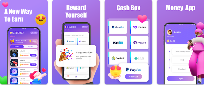 Cash Box: Ganhe Dinheiro com Tarefas Simples