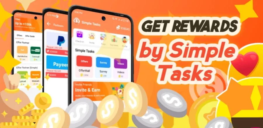 Simple Tasks – Play & Earn: Ganhe Dinheiro e Recarregue Seu Celular com Diversão